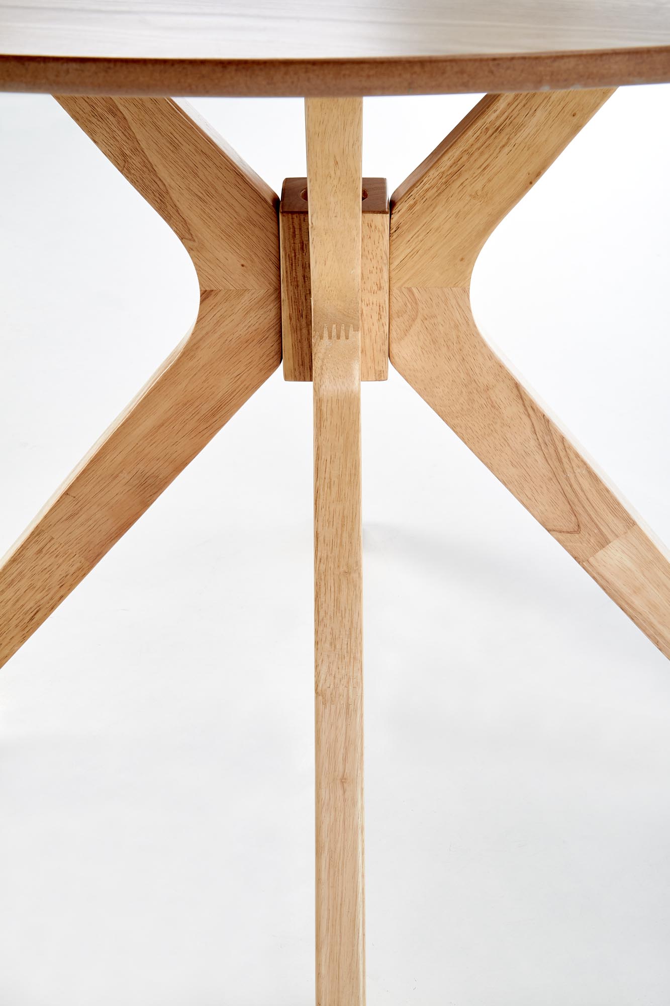 Kitchen Table East New York | size: Length: 120cm, Width: 120cm, Height: 77cm, Diameter: 120cm | color: Oak | image: 4 | variant: 1006798