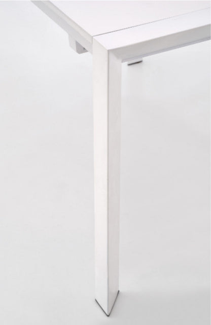 Kitchen Table East Orlando | size: Length: 80cm, Width: 250cm, Height: 76cm | color: White | image: 6 | variant: 1006863