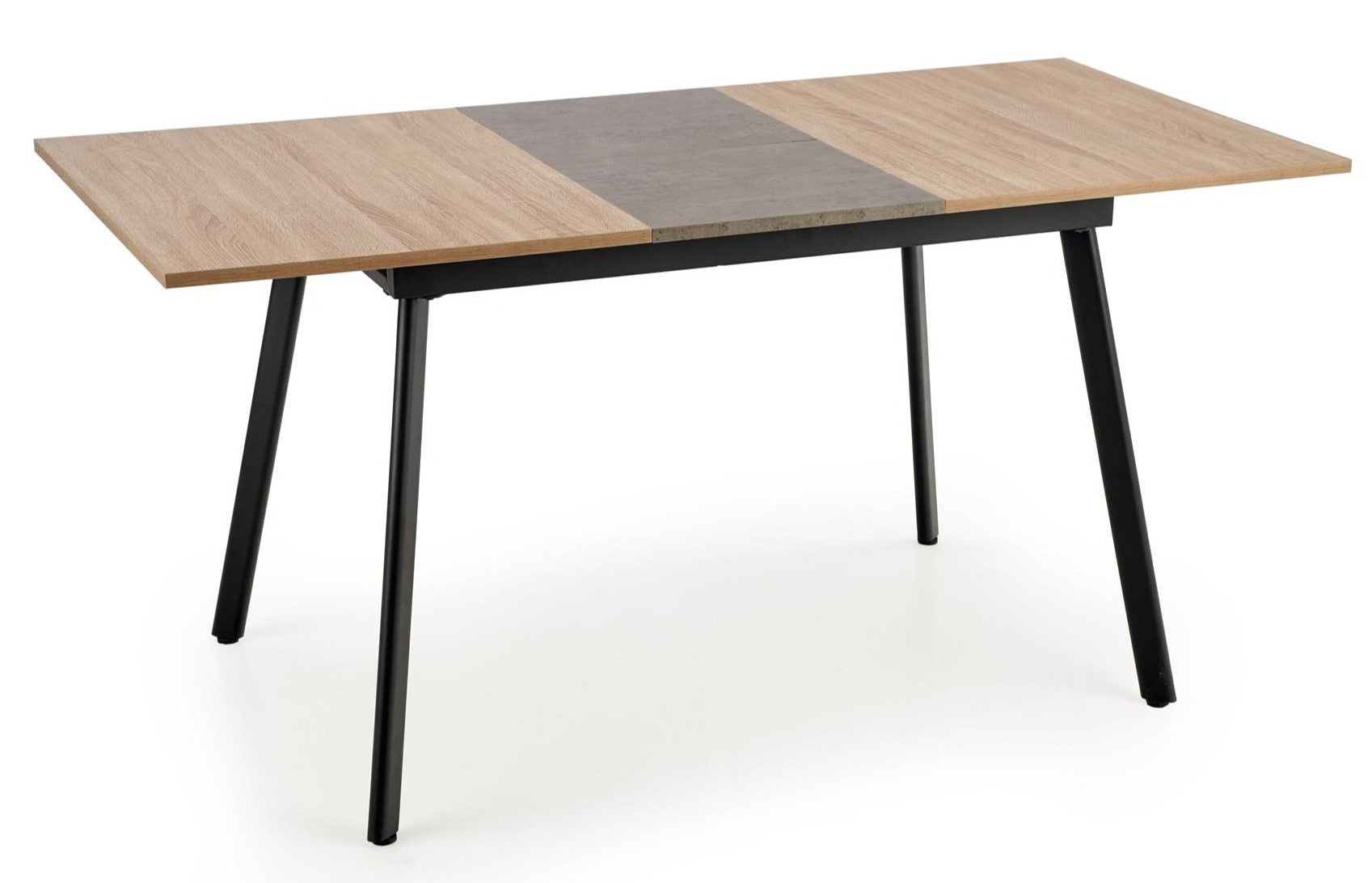 Kitchen Table East Ottawa | size: Length: 80cm, Width: 160cm, Height: 76cm | color: Oak/Grey | image: 1 | variant: 1006801