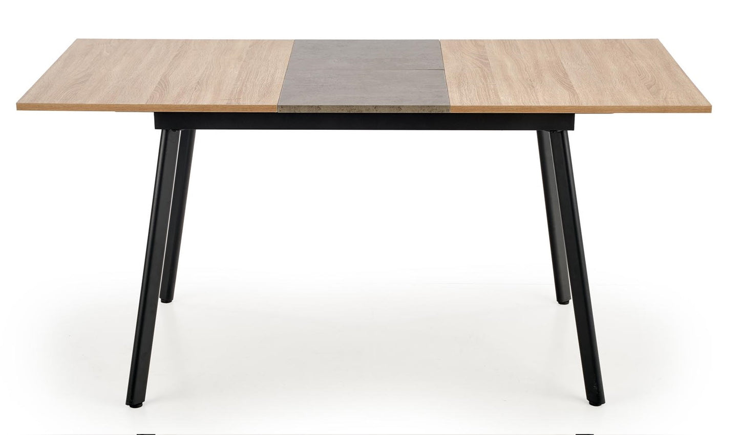 Kitchen Table East Ottawa | size: Length: 80cm, Width: 160cm, Height: 76cm | color: Oak/Grey | image: 2 | variant: 1006801