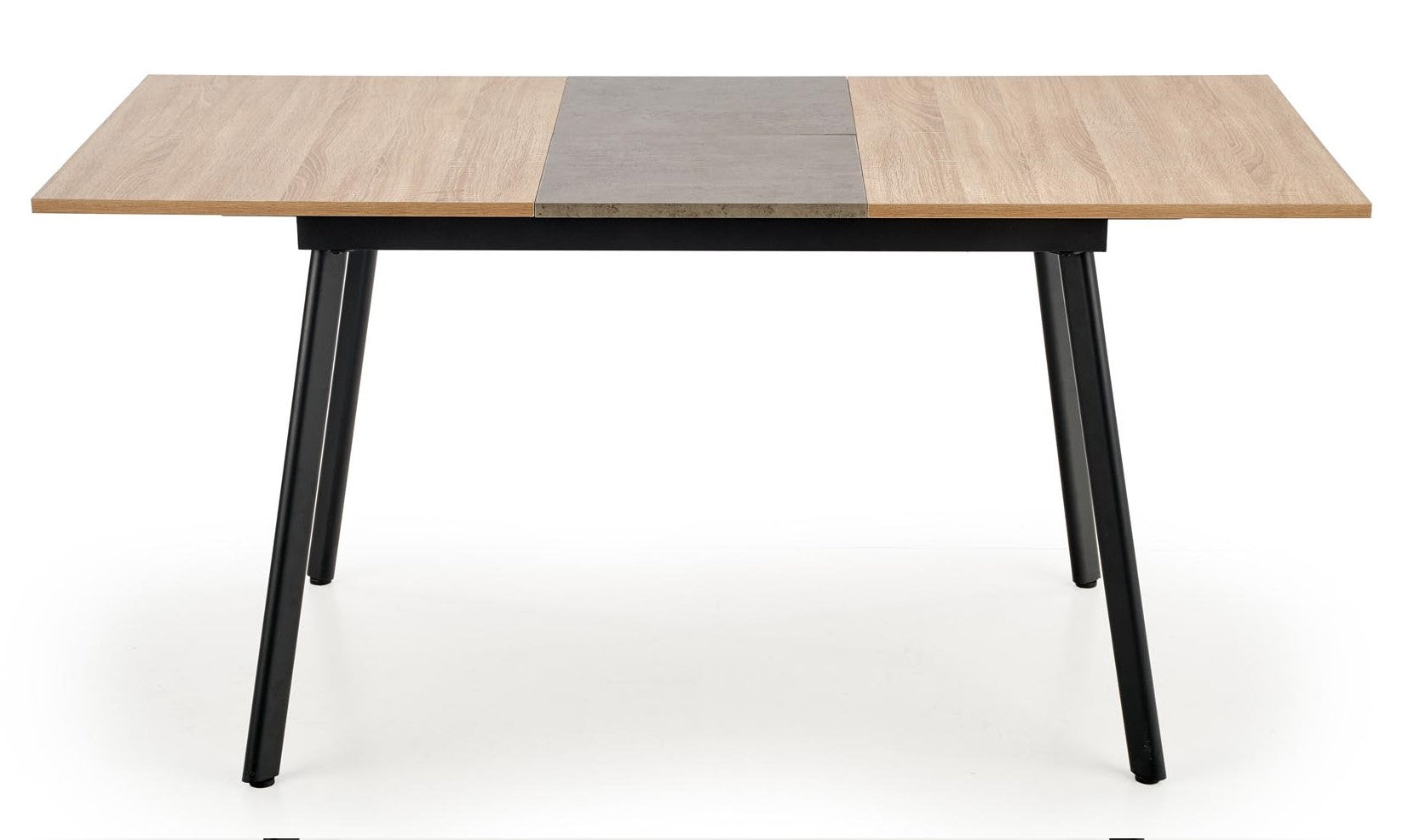 Kitchen Table East Ottawa | size: Length: 80cm, Width: 160cm, Height: 76cm | color: Oak/Grey | image: 2 | variant: 1006801