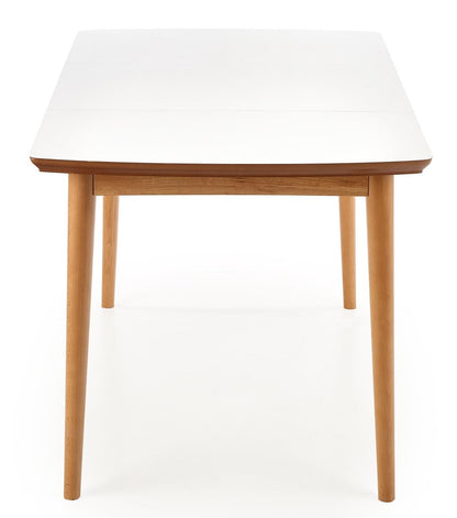Kitchen Table East Phoenix | size: Length: 80cm, Width: 185cm, Height: 75cm | color: White/Oak | image: 5 | variant: 1006804