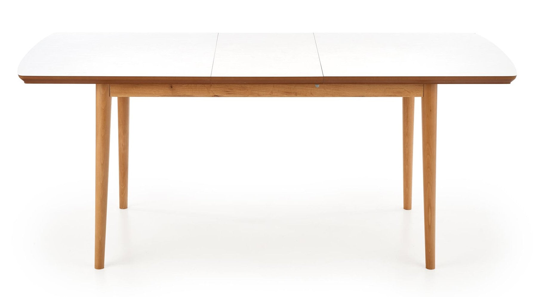 Kitchen Table East Phoenix | size: Length: 80cm, Width: 185cm, Height: 75cm | color: White/Oak | image: 6 | variant: 1006804