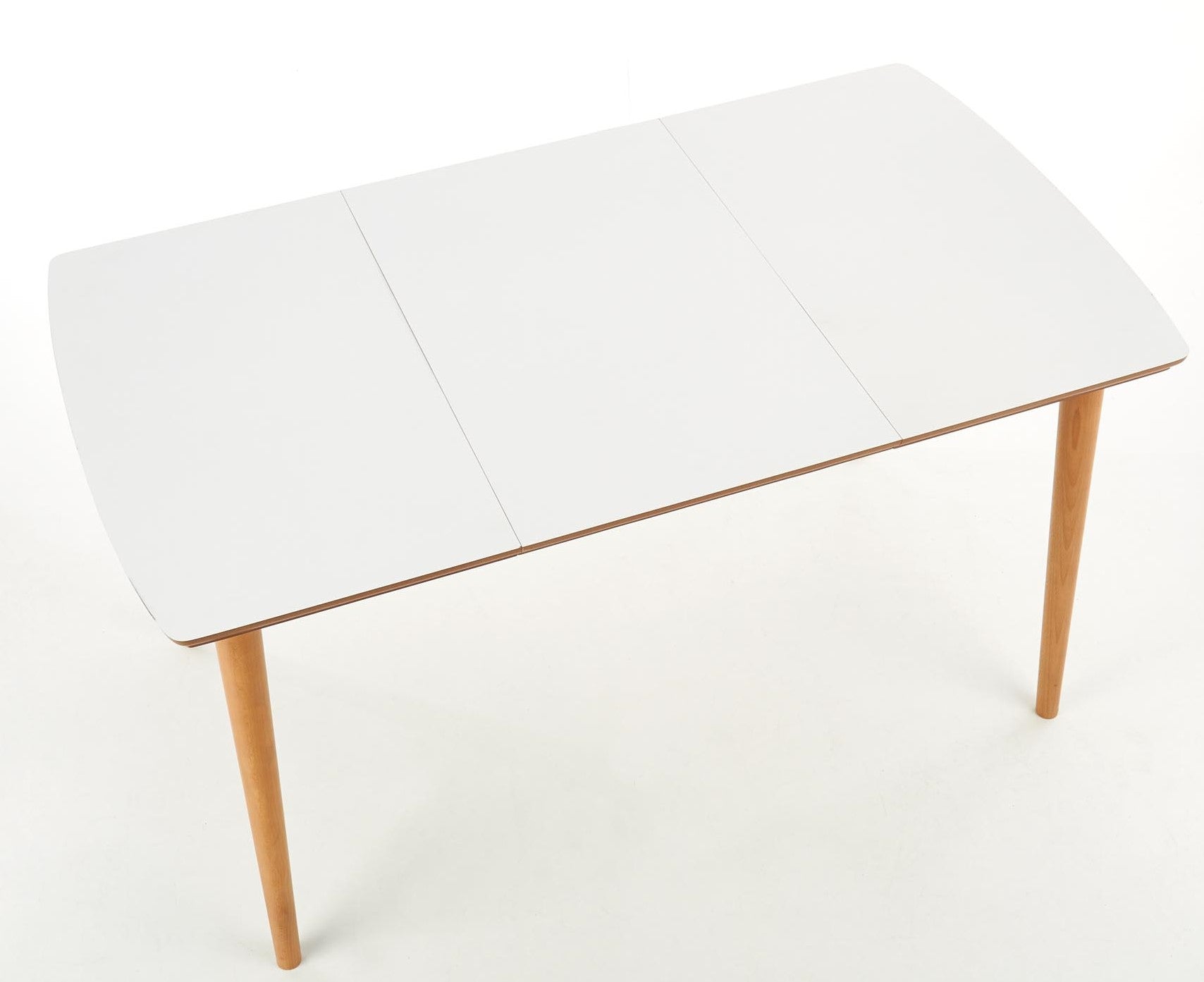 Kitchen Table East Phoenix | size: Length: 80cm, Width: 185cm, Height: 75cm | color: White/Oak | image: 8 | variant: 1006804