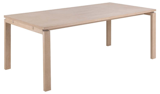 Kitchen Table East Prato | size: Length: 100cm, Width: 200cm, Height: 75cm | color: Beige | image: 1 | variant: 1006492