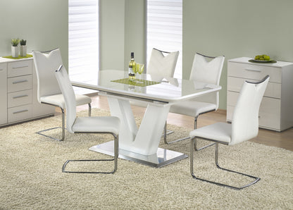 Kitchen Table East Pretoria | size: Length: 90cm, Width: 220cm, Height: 77cm | color: White | image: 3 | variant: 1006866