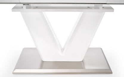 Kitchen Table East Pretoria | size: Length: 90cm, Width: 220cm, Height: 77cm | color: White | image: 4 | variant: 1006866
