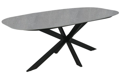 Kitchen Table East Reggio Emilia | size: Length: 100cm, Width: 200cm, Height: 76cm | color: Gray | image: 0 | variant: 1006487
