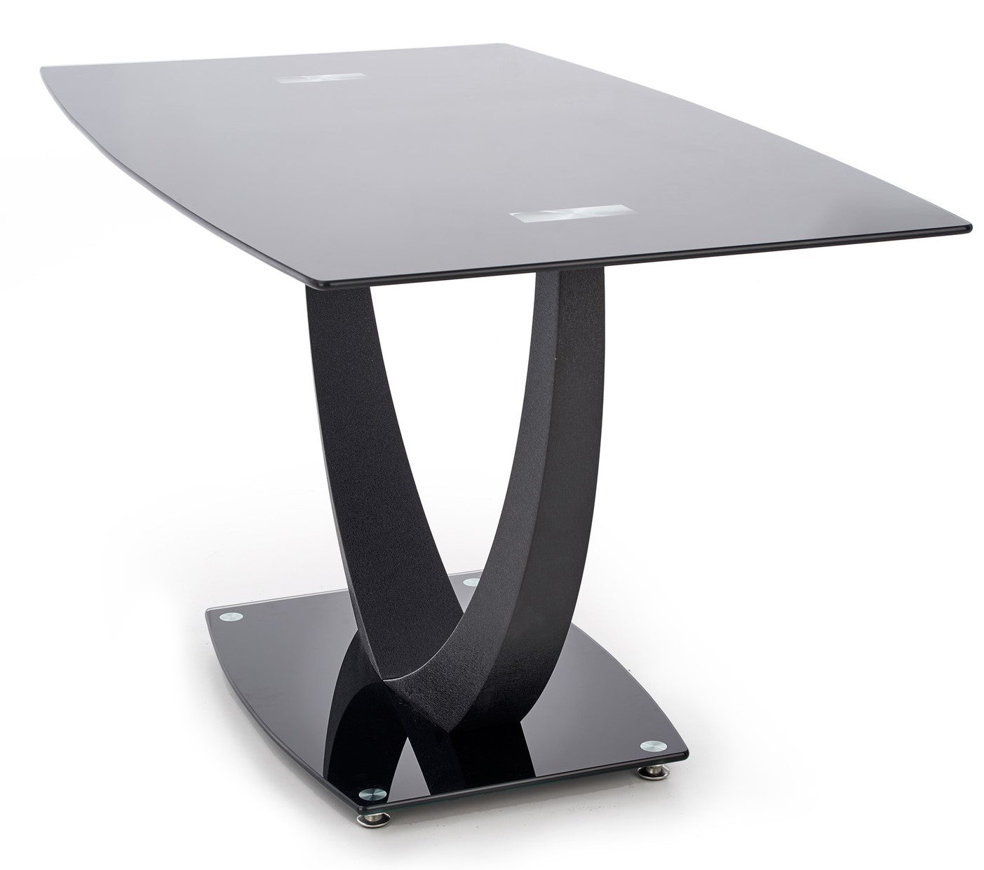 Kitchen Table East Rio de Janeiro | size: Length: 80cm, Width: 140cm, Height: 75cm | color: Black | image: 3 | variant: 1006810