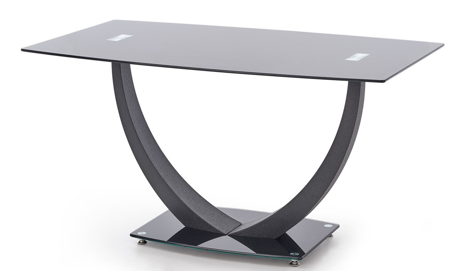 Kitchen Table East Rio de Janeiro | size: Length: 80cm, Width: 140cm, Height: 75cm | color: Black | image: 4 | variant: 1006810