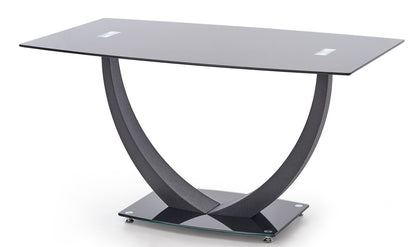 Kitchen Table East Rio de Janeiro | size: Length: 80cm, Width: 140cm, Height: 75cm | color: Black | image: 4 | variant: 1006810