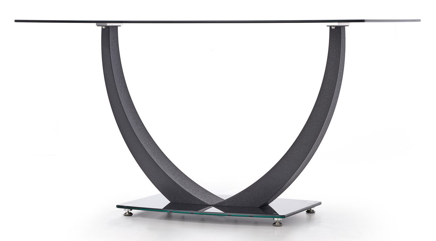 Kitchen Table East Rio de Janeiro | size: Length: 80cm, Width: 140cm, Height: 75cm | color: Black | image: 5 | variant: 1006810