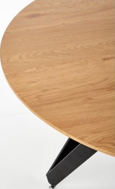 Kitchen Table East Sao Paulo | size: Length: 120cm, Width: 120cm, Height: 76cm, Diameter: 120cm | color: Oak | image: 3 | variant: 1006816
