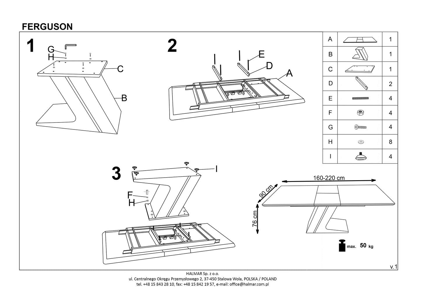Kitchen Table East Soweto | size: Length: 90cm, Width: 220cm, Height: 75cm | color: Black/Oak | image: 10 | variant: 1006865