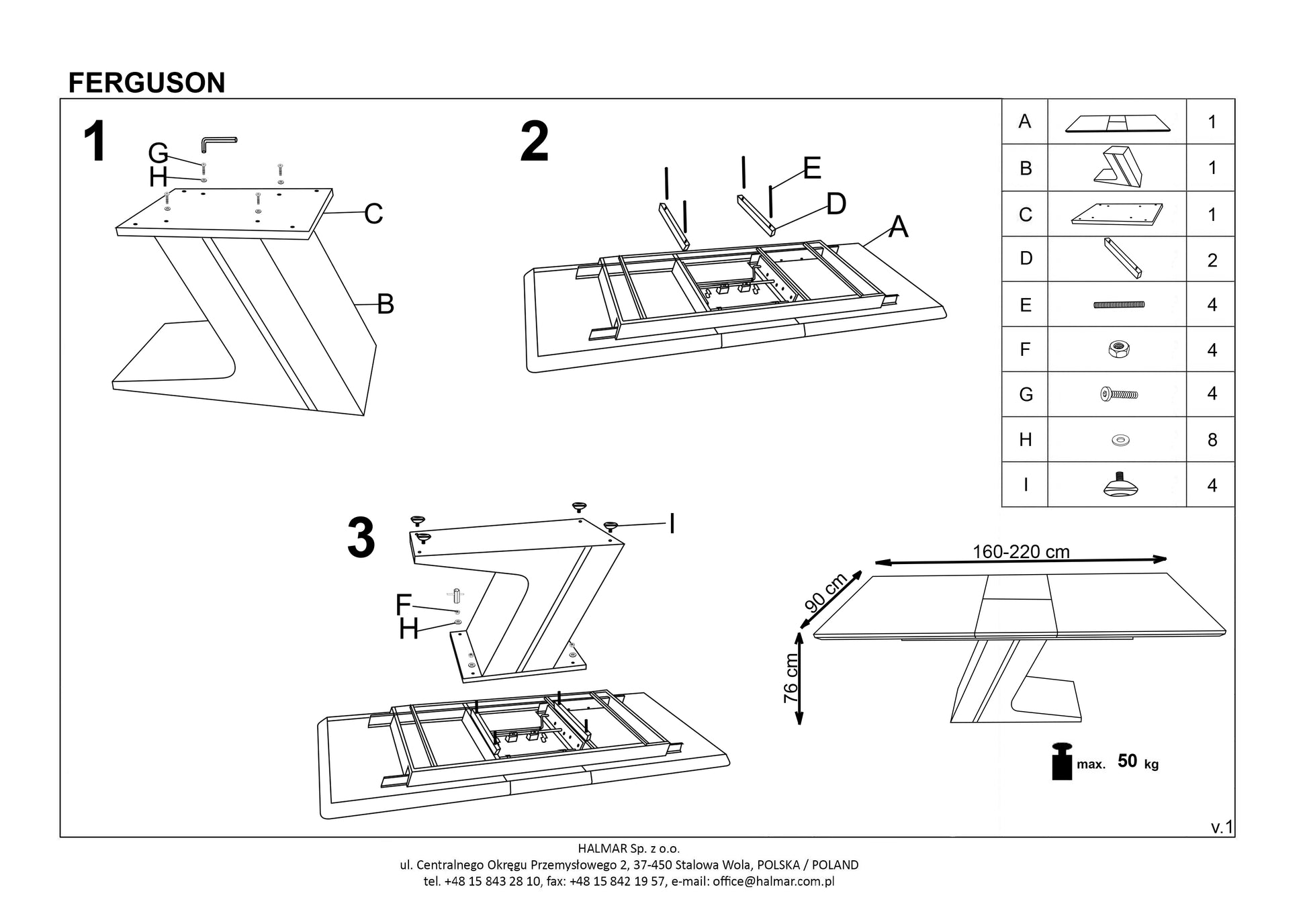Kitchen Table East Soweto | size: Length: 90cm, Width: 220cm, Height: 75cm | color: Black/Oak | image: 10 | variant: 1006865
