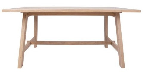 Kitchen Table East Swanage | size: Length: 95cm, Width: 180cm, Height: 75cm | color: Oak | image: 2 | variant: 1005386