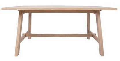 Kitchen Table East Swanage | size: Length: 95cm, Width: 180cm, Height: 75cm | color: Oak | image: 2 | variant: 1005386