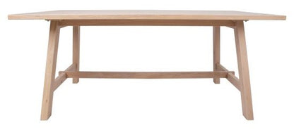 Kitchen Table East Swanage | size: Length: 95cm, Width: 220cm, Height: 75cm | color: Oak | image: 2 | variant: 1005387