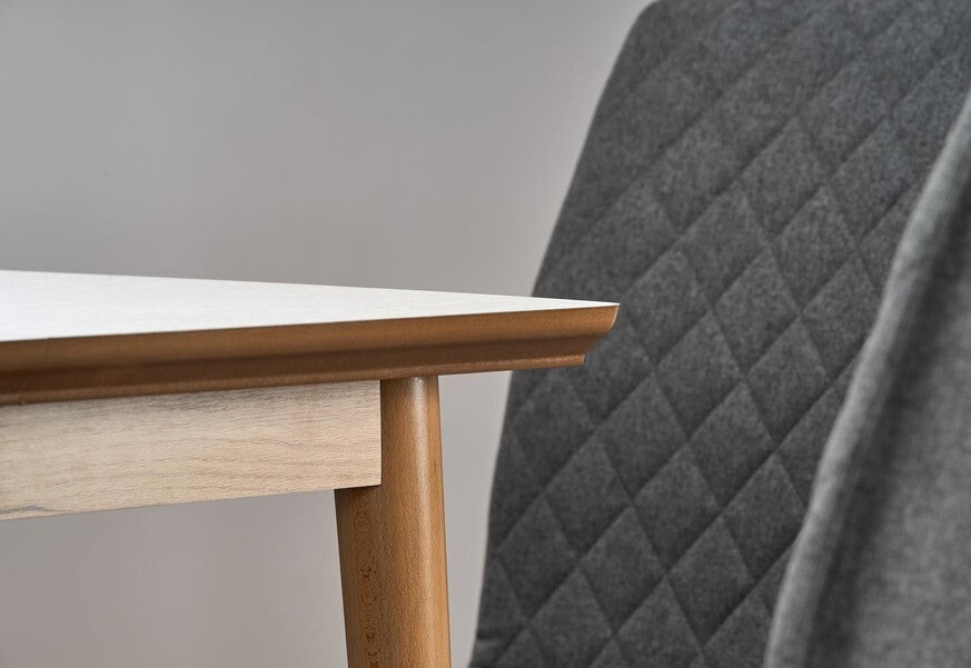 Kitchen Table East Sydney | size: Length: 80cm, Width: 190cm, Height: 75cm | color: White | image: 7 | variant: 1006824