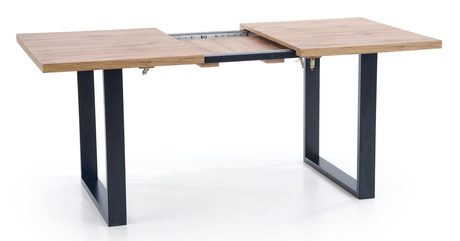 Kitchen Table East Taipei | size: Length: 90cm, Width: 210cm, Height: 74cm | color: Black/Oak | image: 2 | variant: 1006827
