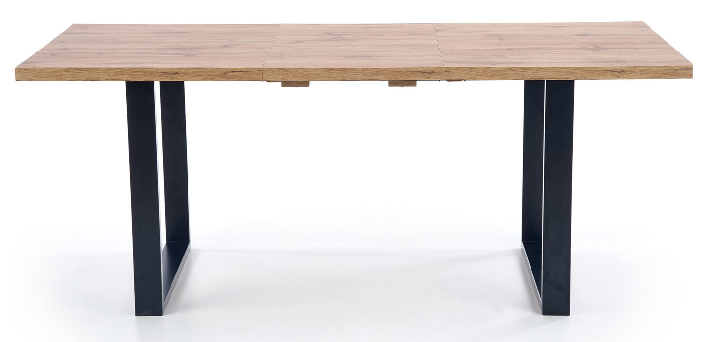 Kitchen Table East Taipei | size: Length: 90cm, Width: 210cm, Height: 74cm | color: Black/Oak | image: 6 | variant: 1006827
