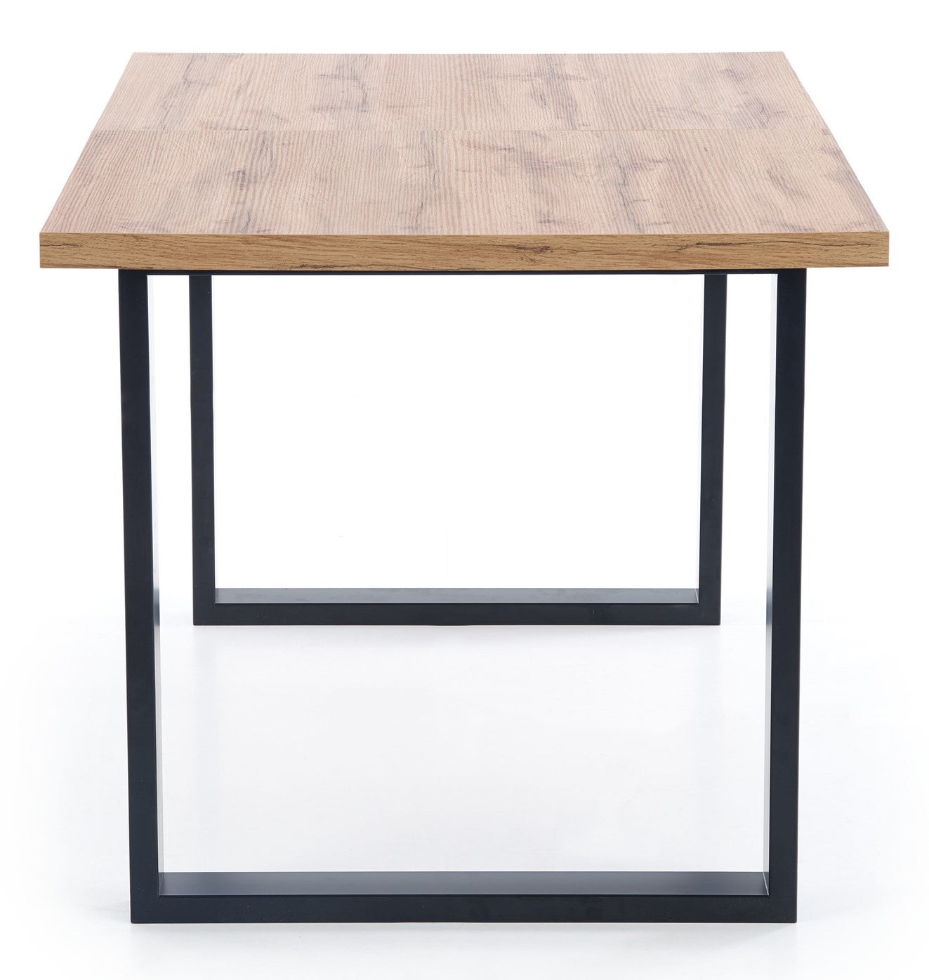 Kitchen Table East Taipei | size: Length: 90cm, Width: 210cm, Height: 74cm | color: Black/Oak | image: 7 | variant: 1006827