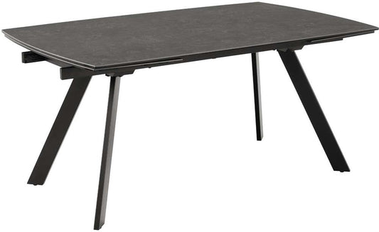 Kitchen Table East Utena | size: Length: 97cm, Width: 240cm, Height: 75cm | color: Black | image: 1 | variant: 1006010