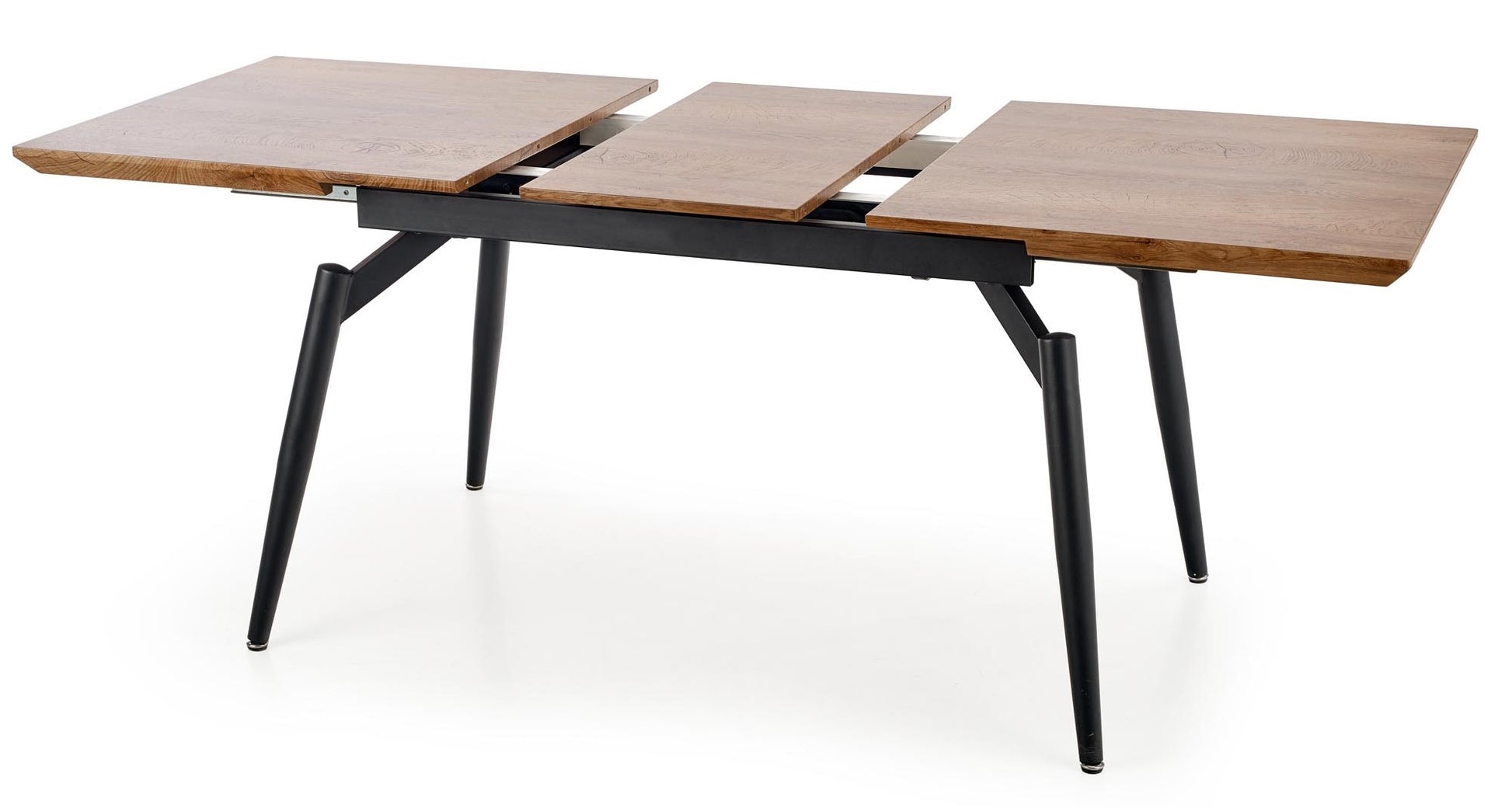 Kitchen Table East Vancouver | size: Length: 80cm, Width: 180cm, Height: 74cm | color: Black/Oak | image: 7 | variant: 1006831