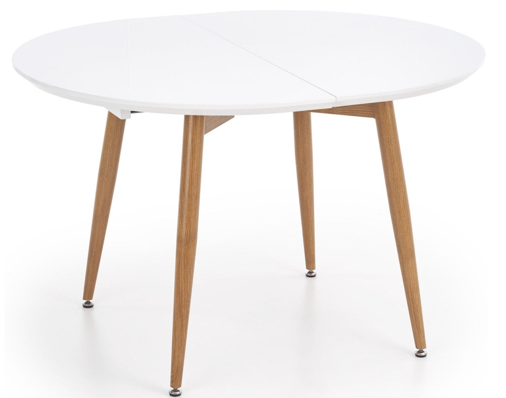 Kitchen Table Edward | size: Length: 100cm, Width: 200cm, Height: 75cm | color: White/Oak | image: 1 | variant: 1006448