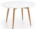 Kitchen Table Edward | size: Length: 100cm, Width: 200cm, Height: 75cm | color: White/Oak | image: 1 | variant: 1006448