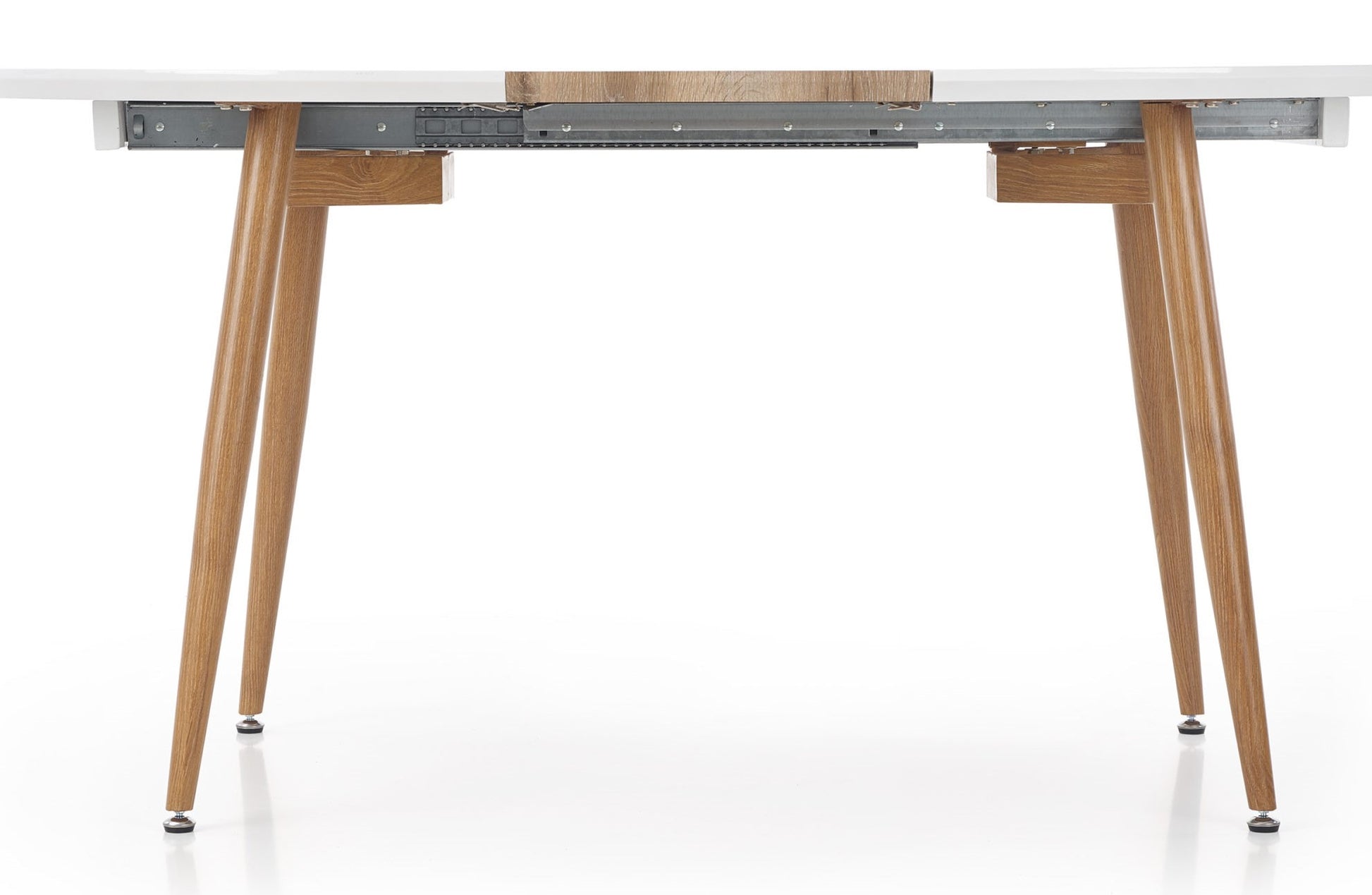 Kitchen Table Edward | size: Length: 100cm, Width: 200cm, Height: 75cm | color: White/Oak | image: 6 | variant: 1006448