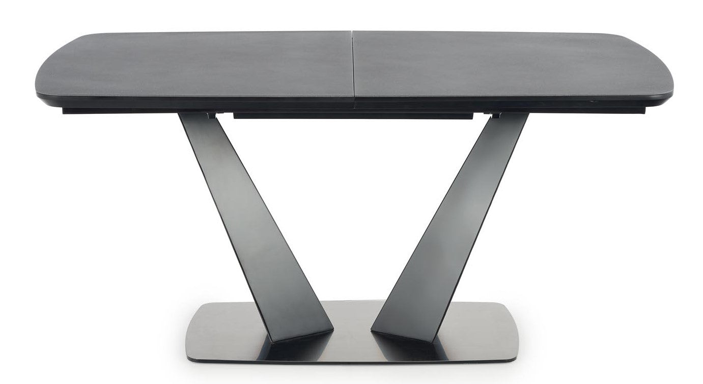 Kitchen Table Fangor | size: Length: 90cm, Width: 220cm, Height: 76cm | color: Black/Grey | image: 5 | variant: 1012349
