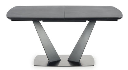 Kitchen Table Fangor | size: Length: 90cm, Width: 220cm, Height: 76cm | color: Black/Grey | image: 5 | variant: 1012349