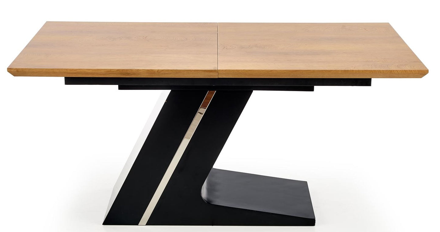 Kitchen Table Ferguson | size: Length: 90cm, Width: 220cm, Height: 75cm | color: Black/Oak | image: 5 | variant: 1011299