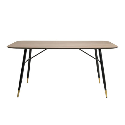 Kitchen Table Flora | size: Length: 90cm, Width: 160cm, Height: 77cm | color: Beige | image: 1 | variant: 1017869