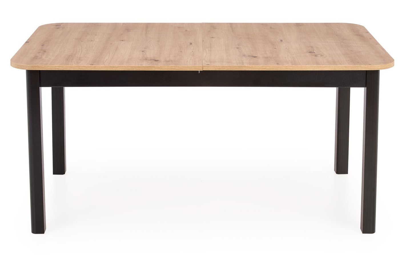 Kitchen Table Florian | size: Length: 90cm, Width: 228cm, Height: 76cm | color: Black/Oak | image: 2 | variant: 1006359