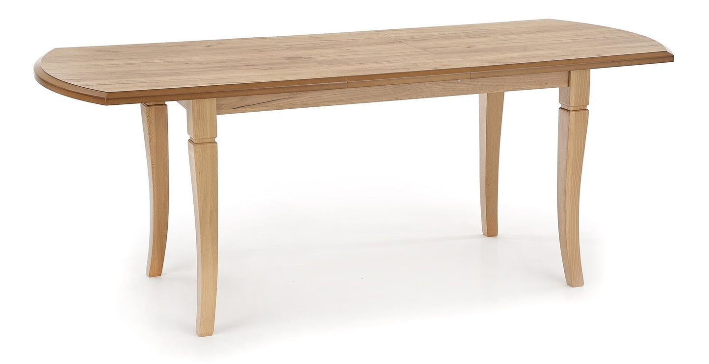Kitchen Table Fryderyk | size: Length: 90cm, Width: 240cm, Height: 74cm | color: Oak | image: 2 | variant: 1006363