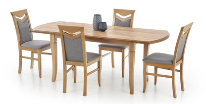 Kitchen Table Fryderyk | size: Length: 90cm, Width: 240cm, Height: 74cm | color: Oak | image: 3 | variant: 1006363