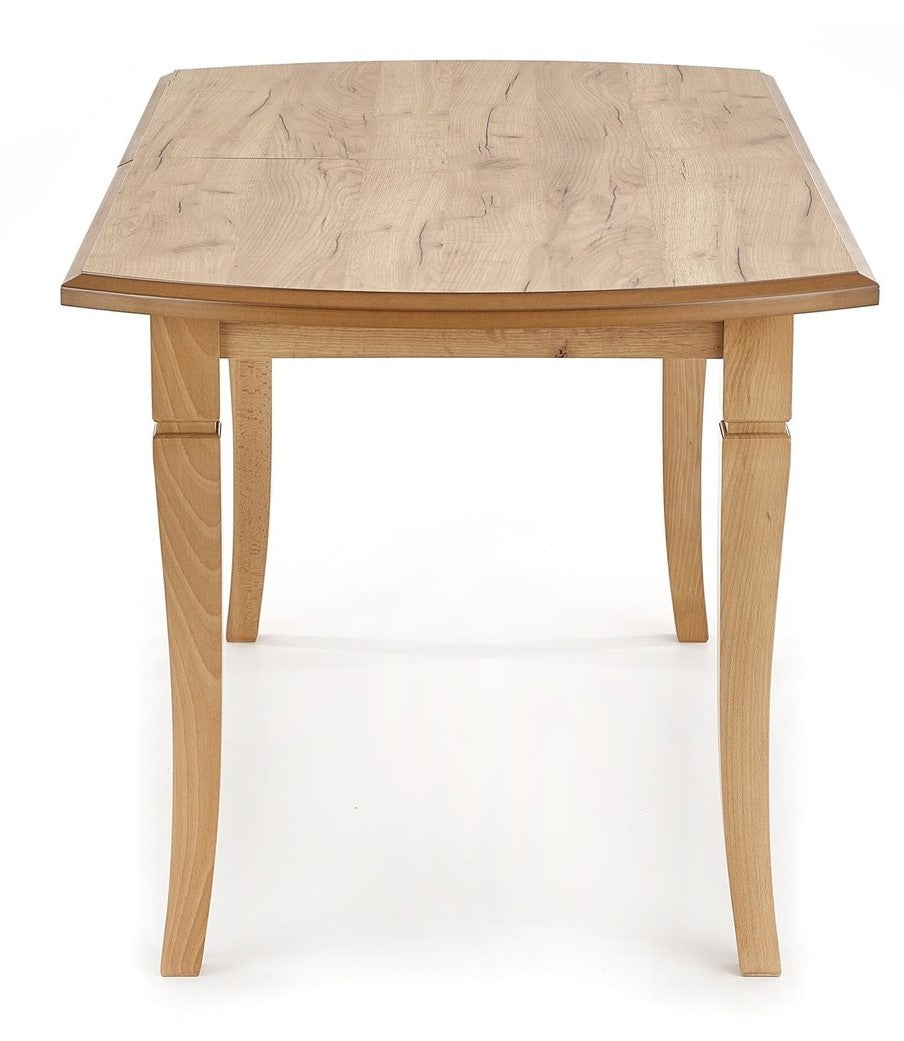 Kitchen Table Fryderyk | size: Length: 90cm, Width: 240cm, Height: 74cm | color: Oak | image: 4 | variant: 1006363