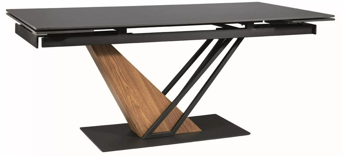 Kitchen Table Genesis 1 | size: Length: 90cm, Width: 240cm, Height: 75cm | color: Black | image: 0 | variant: 1006610