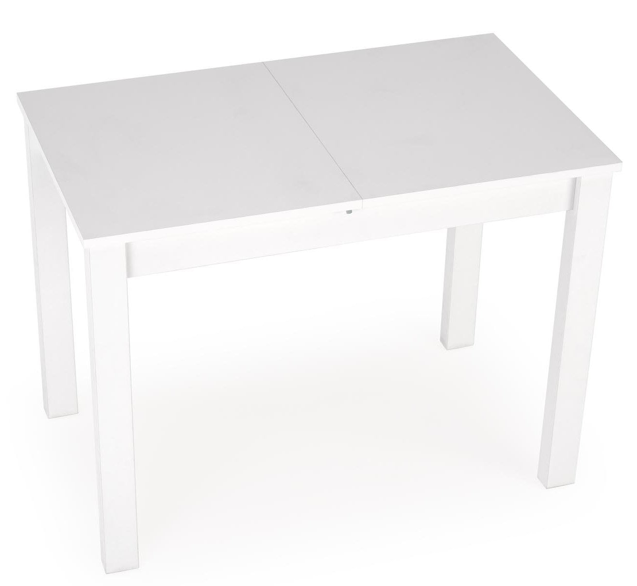 Kitchen Table Gino | size: Length: 60cm, Width: 135cm, Height: 75cm | color: White | image: 4 | variant: 1006367