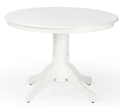 Kitchen Table Gloster | size: Length: 106cm, Width: 106cm, Height: 75cm, Diameter: 106cm | color: White | image: 1 | variant: 1011218