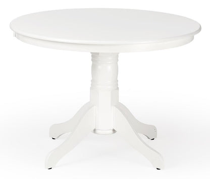 Kitchen Table Gloster | size: Length: 106cm, Width: 106cm, Height: 75cm, Diameter: 106cm | color: White | image: 3 | variant: 1011218