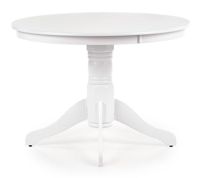 Kitchen Table Gloster | size: Length: 106cm, Width: 106cm, Height: 75cm, Diameter: 106cm | color: White | image: 4 | variant: 1011218