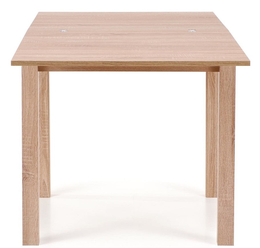 Kitchen Table Gracjan | size: Length: 80cm, Width: 160cm, Height: 76cm | color: Oak | image: 6 | variant: 1006371