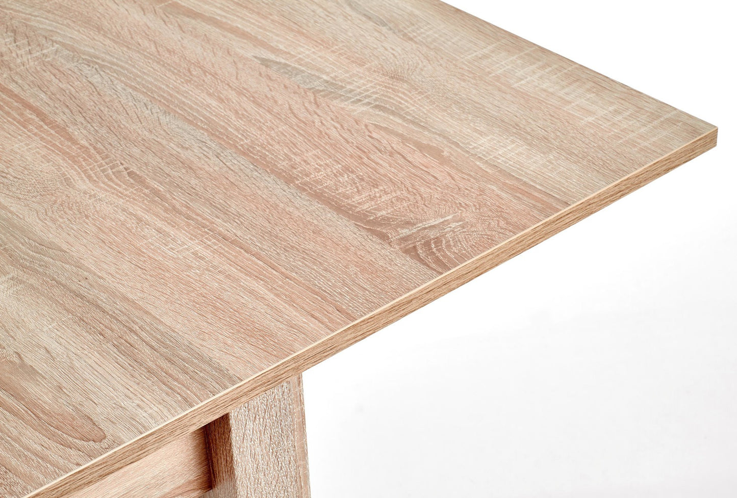 Kitchen Table Gracjan | size: Length: 80cm, Width: 160cm, Height: 76cm | color: Oak | image: 7 | variant: 1006371