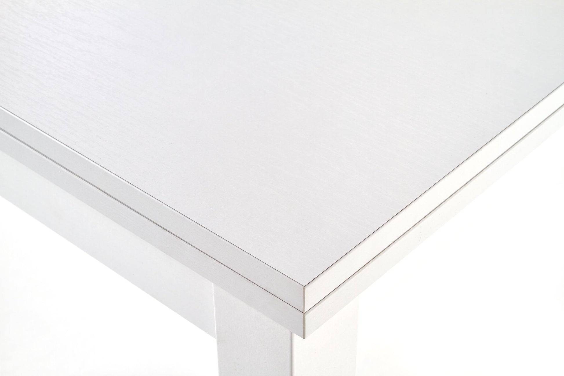 Kitchen Table Gracjan | size: Length: 80cm, Width: 160cm, Height: 76cm | color: White | image: 5 | variant: 1006372