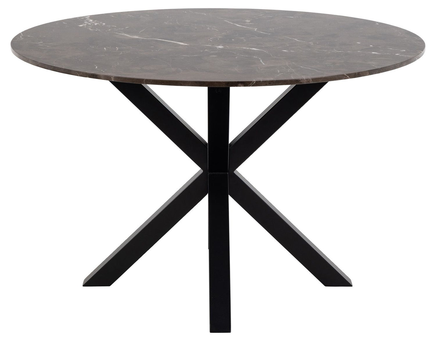 Kitchen Table Heaven 6 | size: Length: 120cm, Width: 120cm, Height: 75.5cm, Diameter: 120cm | color: Brown | image: 1 | variant: 1017887