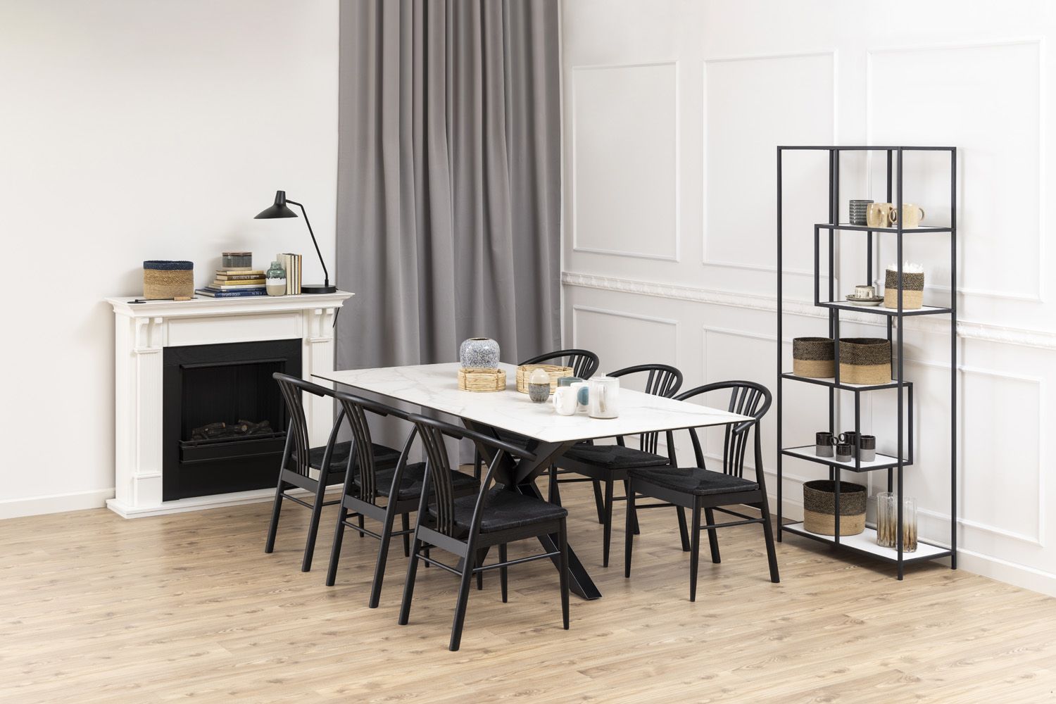 Kitchen Table Heaven | size: Length: 100cm, Width: 200cm, Height: 75.5cm | color: White | image: 2 | variant: 1006512