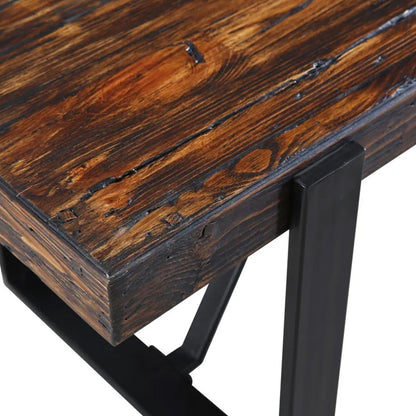 Kitchen Table Ironbridge | size: Length: 88cm, Width: 180cm, Height: 76cm | color: Brown | image: 2 | variant: 1017873